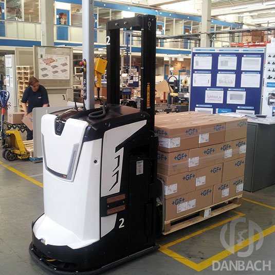 intelligent forklift agv